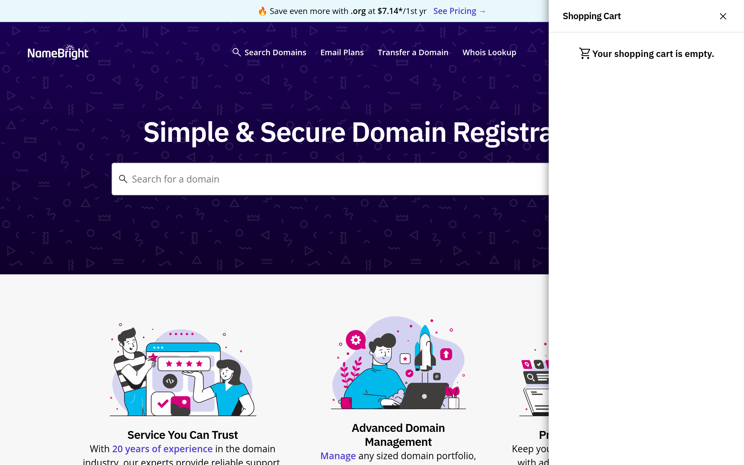 NameBright · 首页