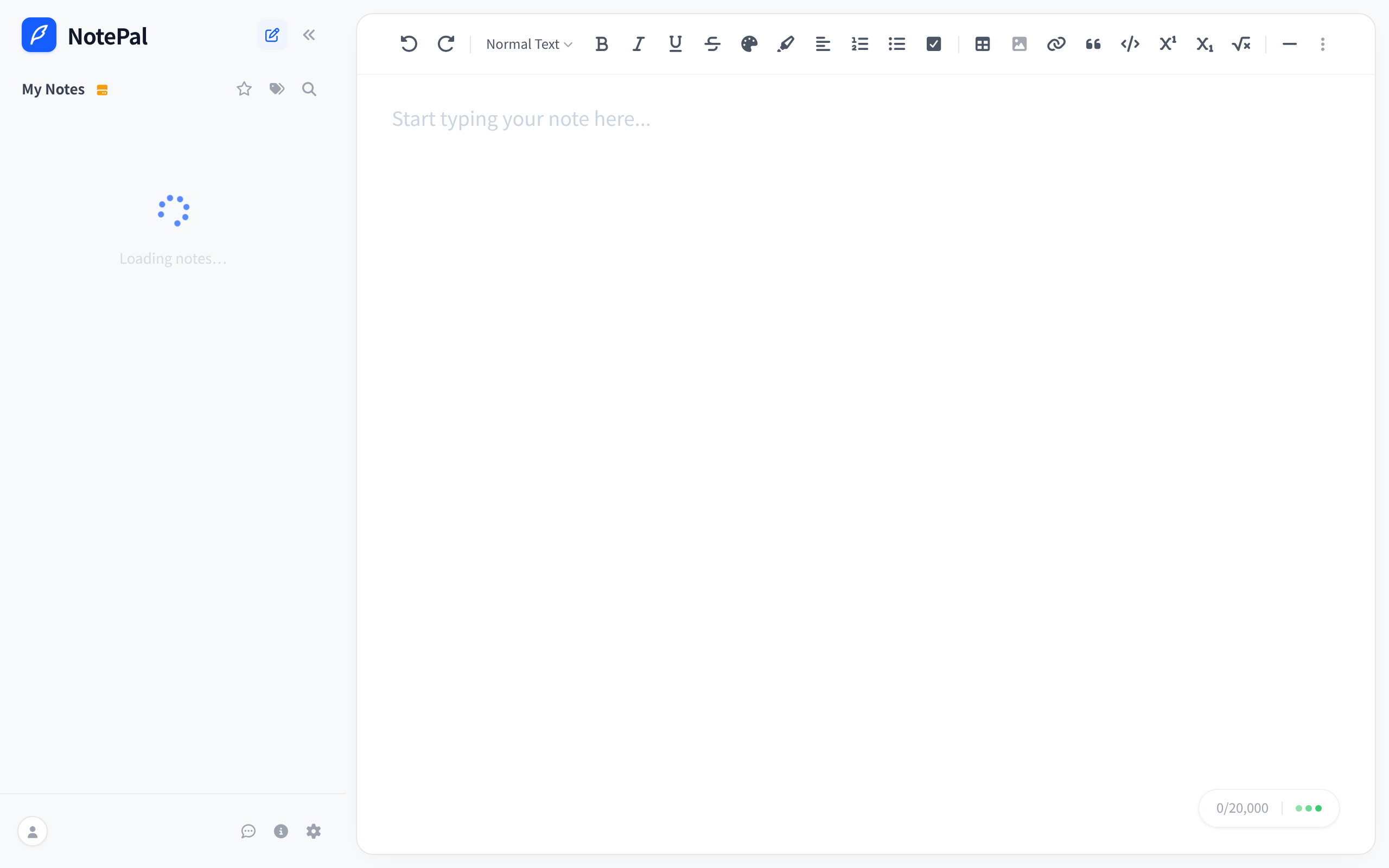 NotePal · 首页