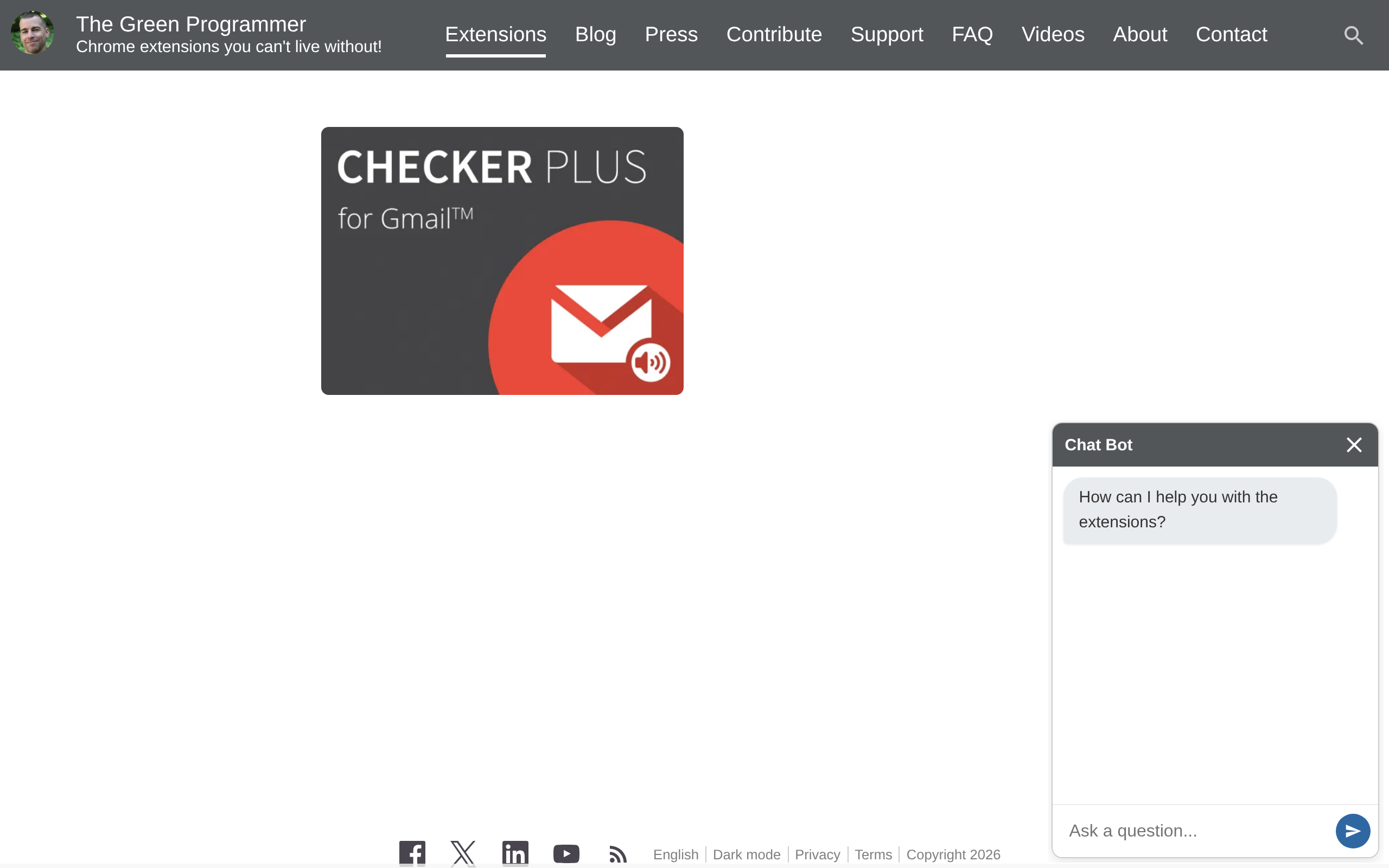 Jason Savard Chrome Extensions · 首页