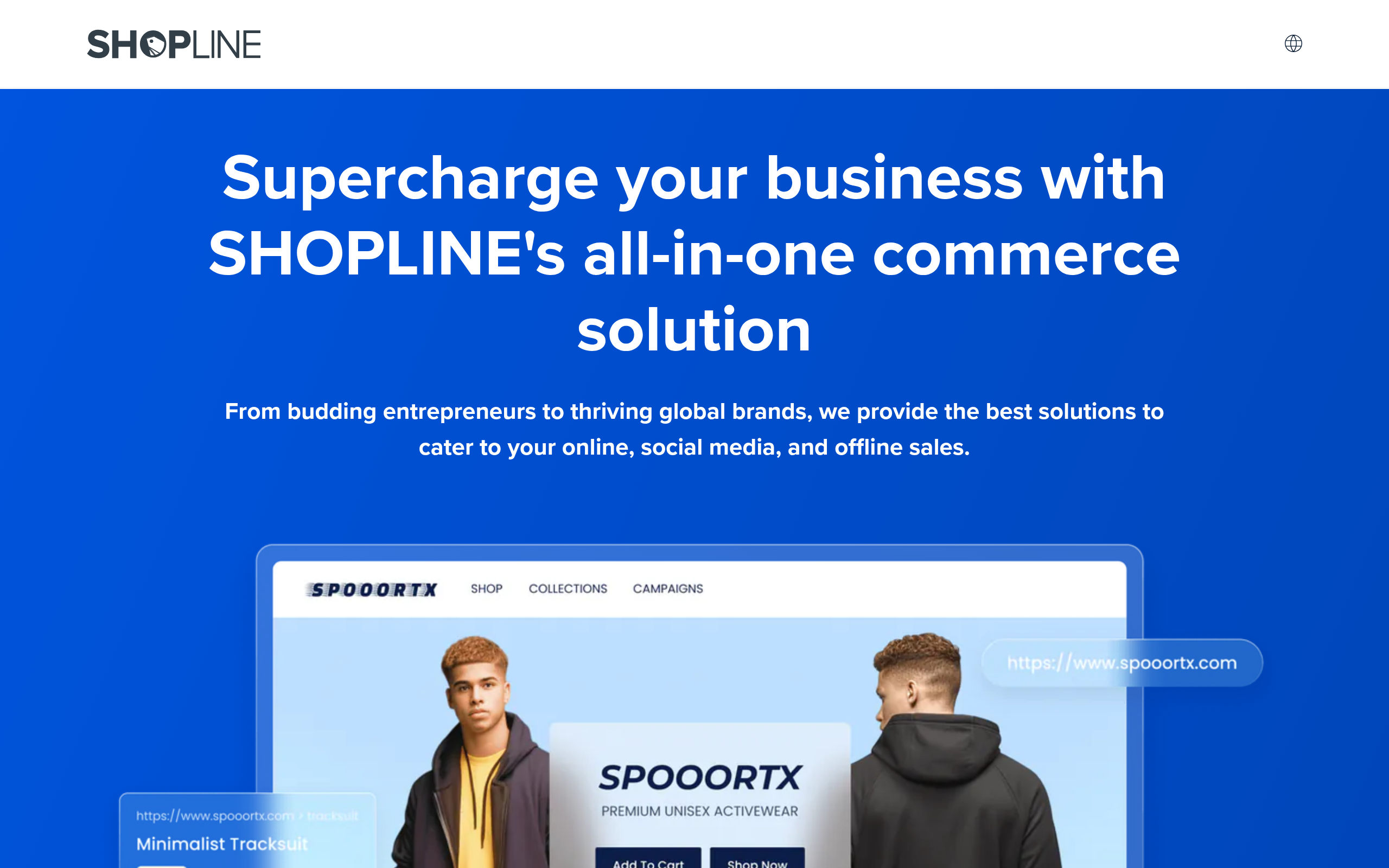 SHOPLINE · 首页