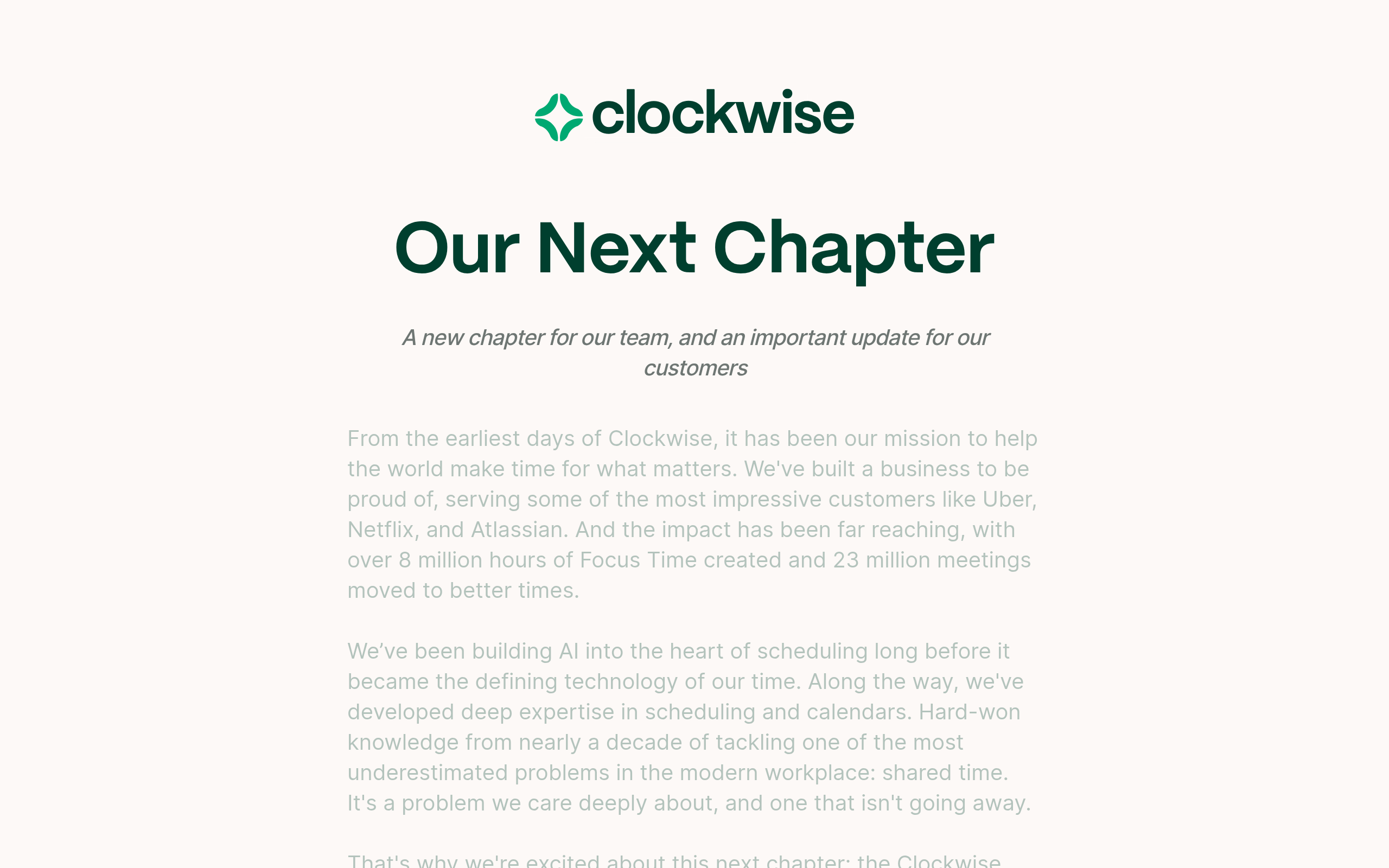 Clockwise · 首页