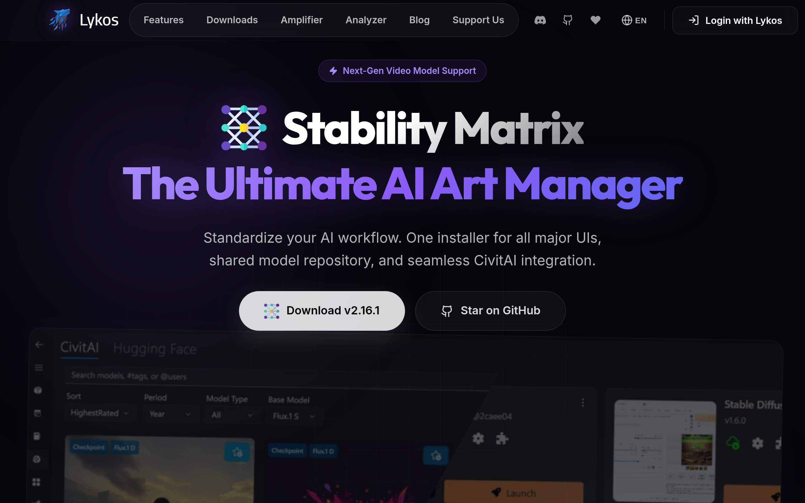 Stability Matrix · 首页
