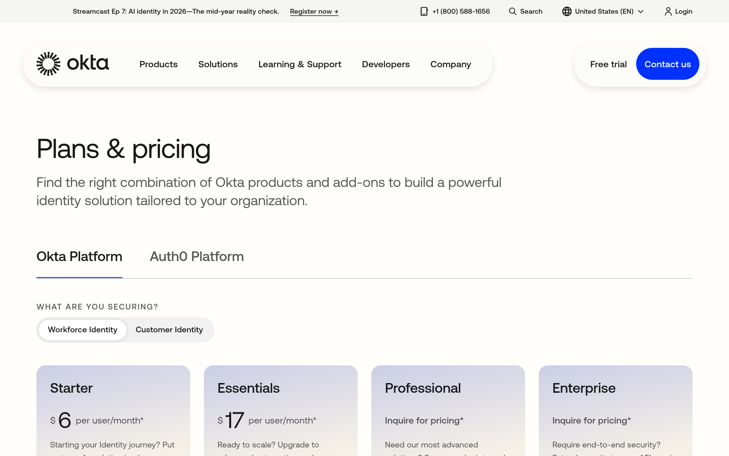 Okta Developer · 首页