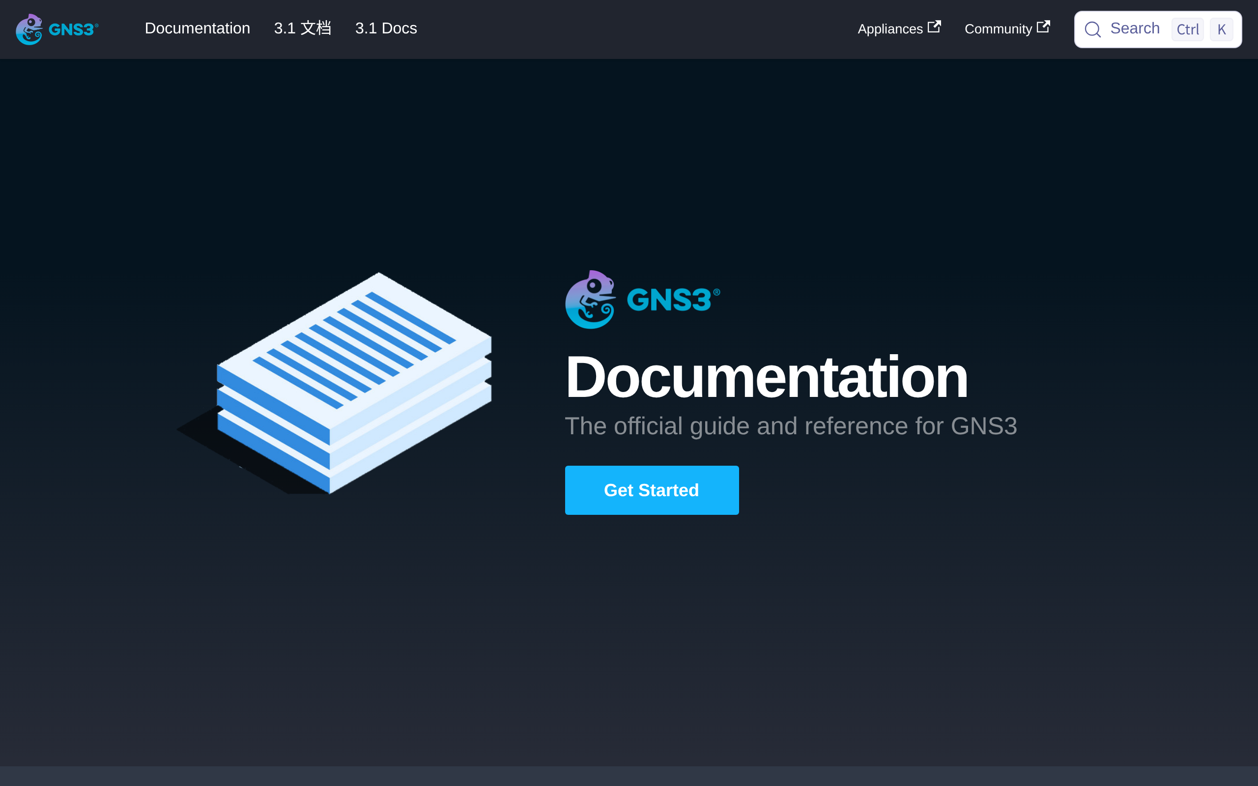 GNS3 Documentation · 首页
