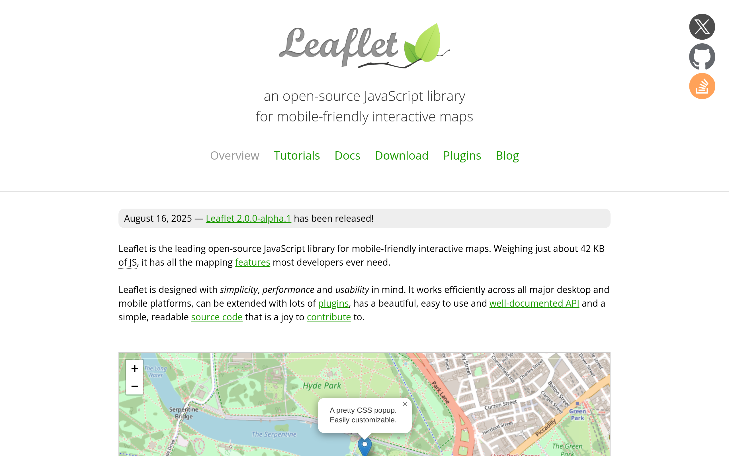 Leaflet · 首页