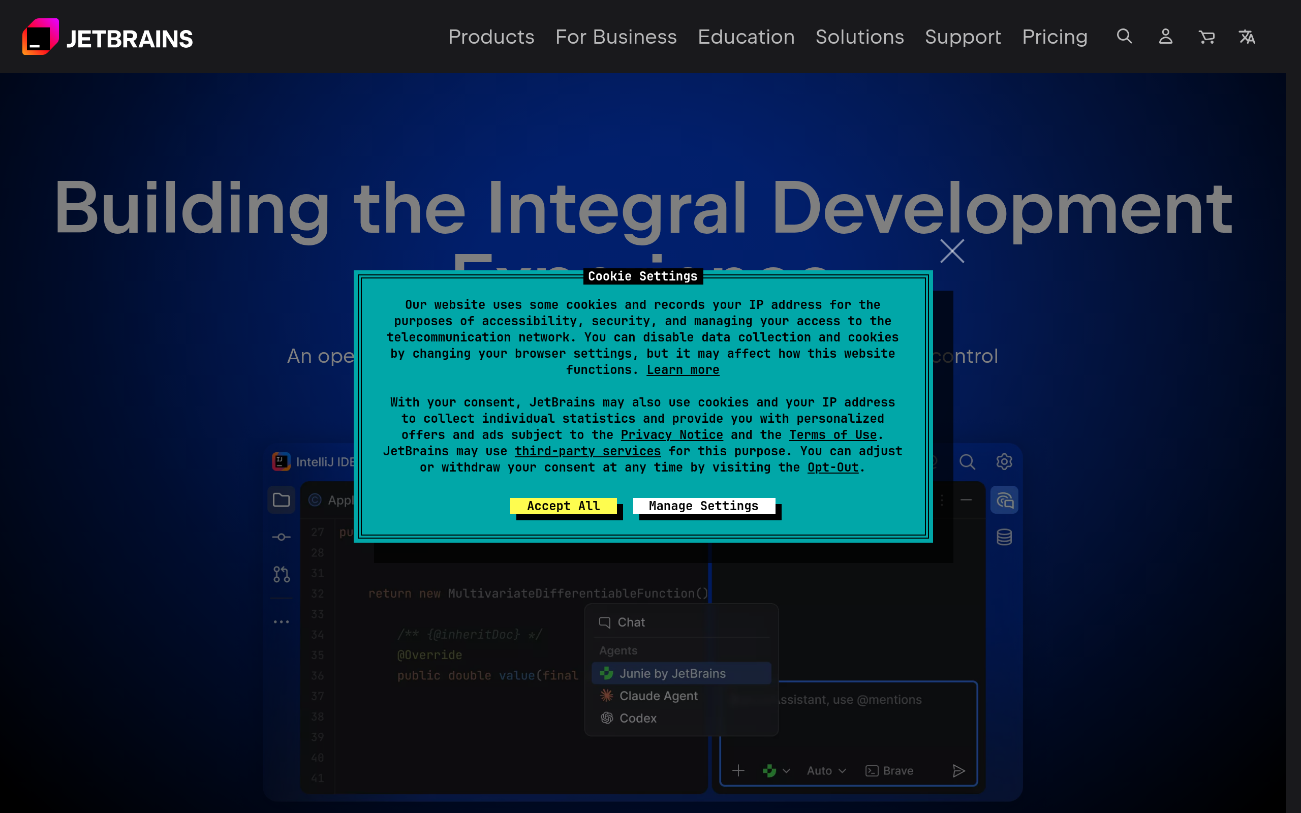 JetBrains · 首页