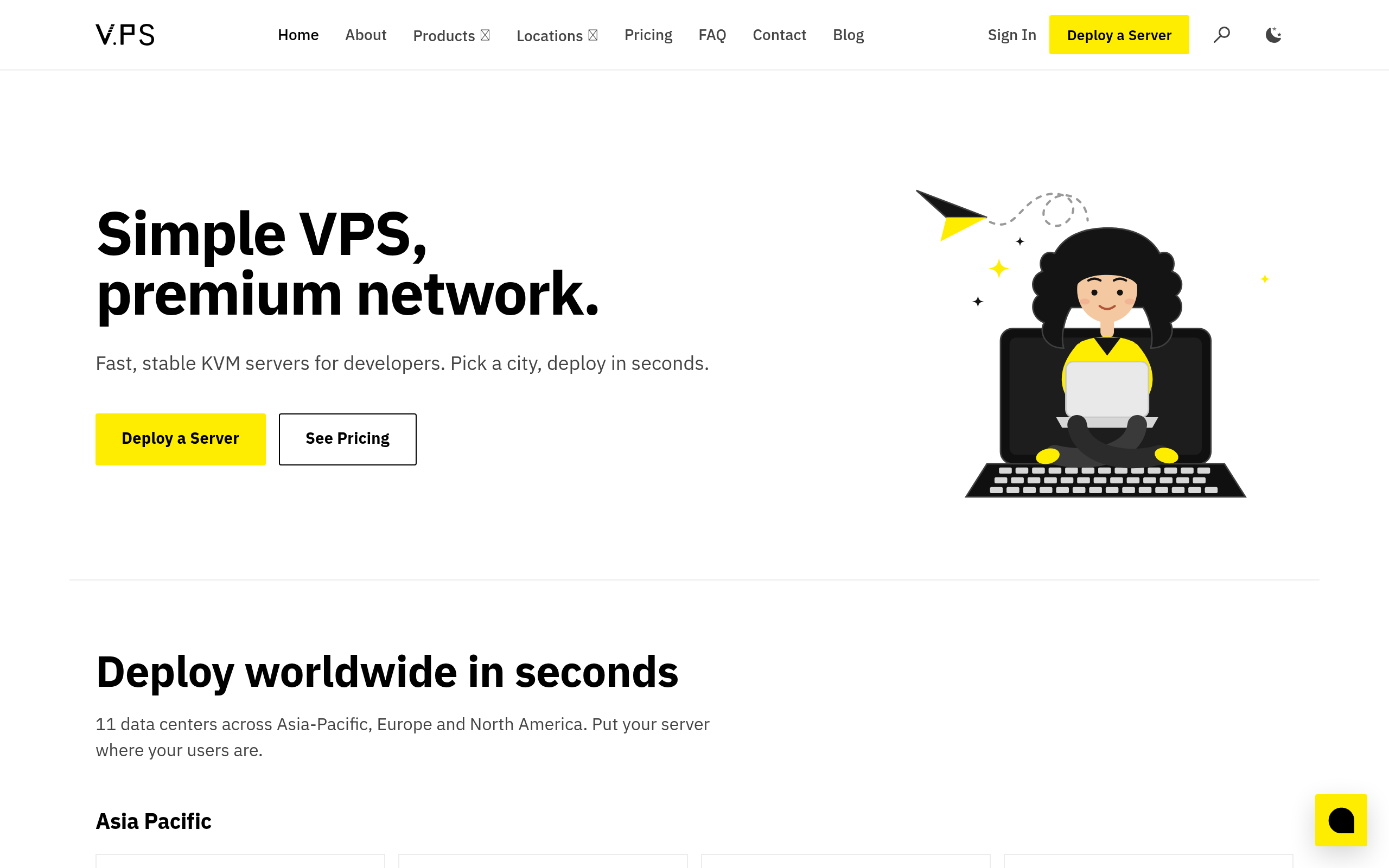V.PS Cloud KVM VPS · 首页