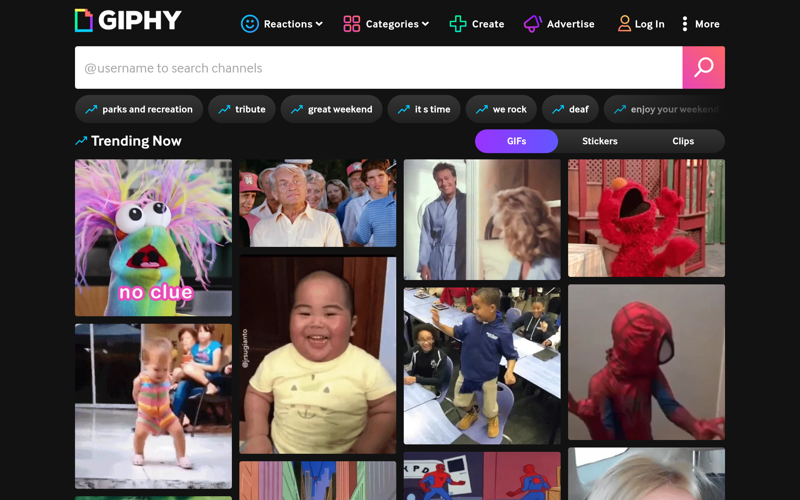 GIPHY · 首页