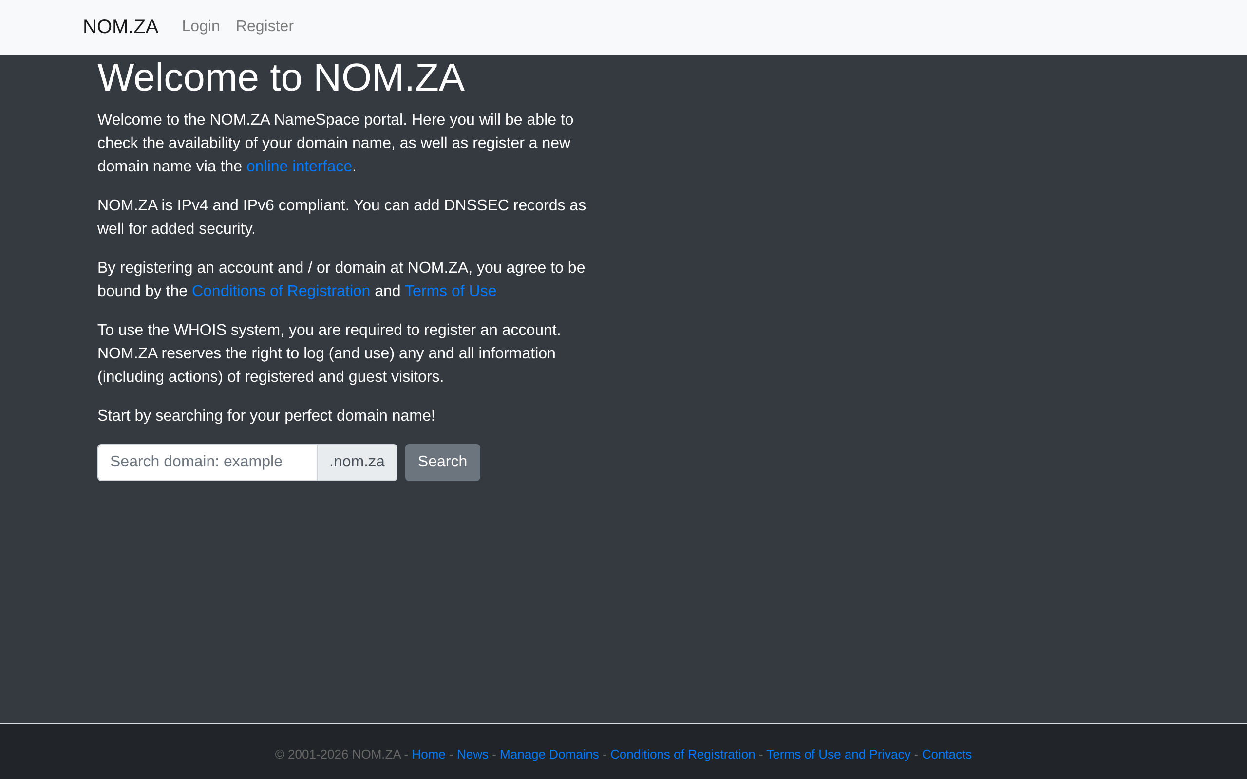 NOM.ZA · 首页