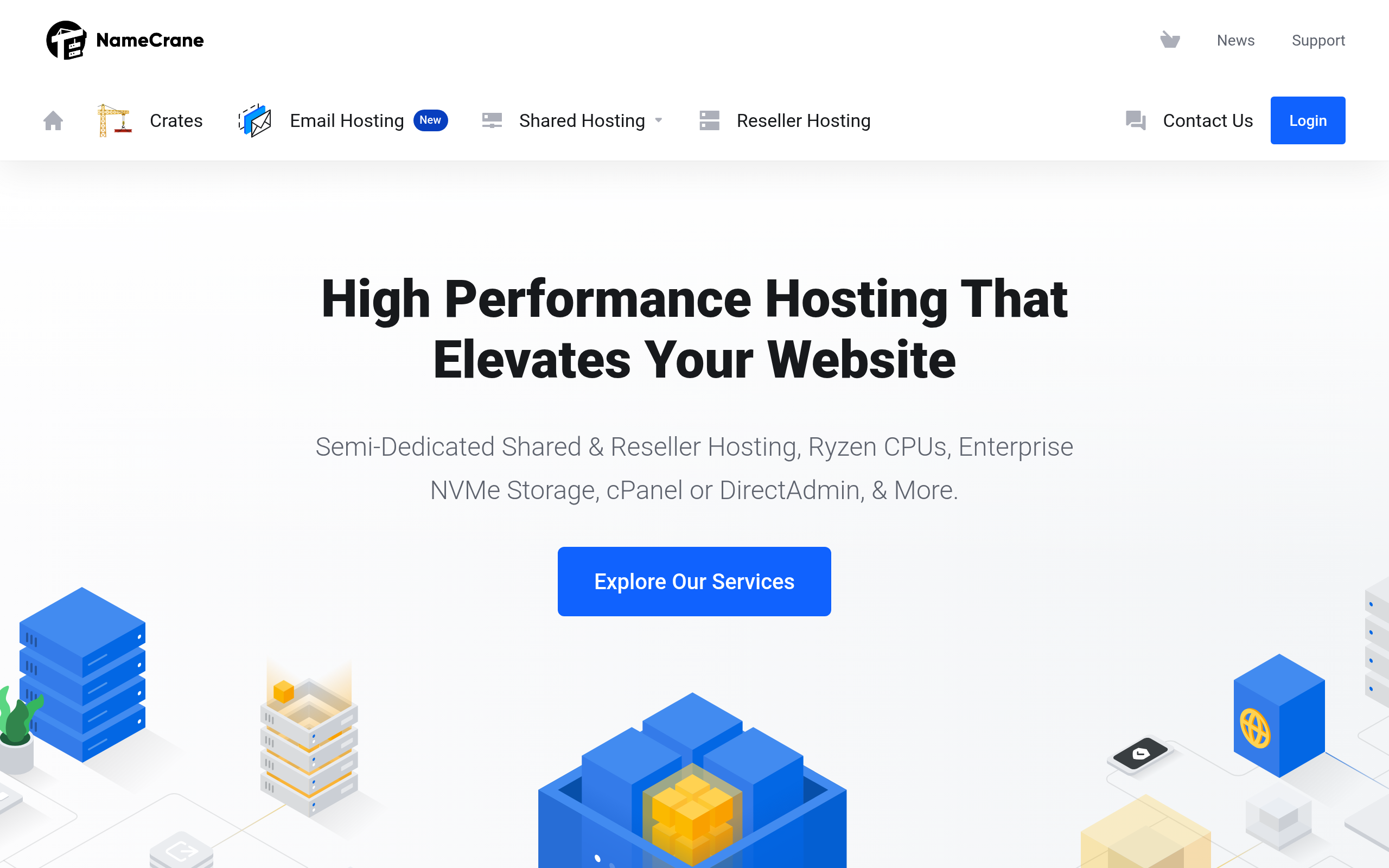 NameCrane Hosting · 首页