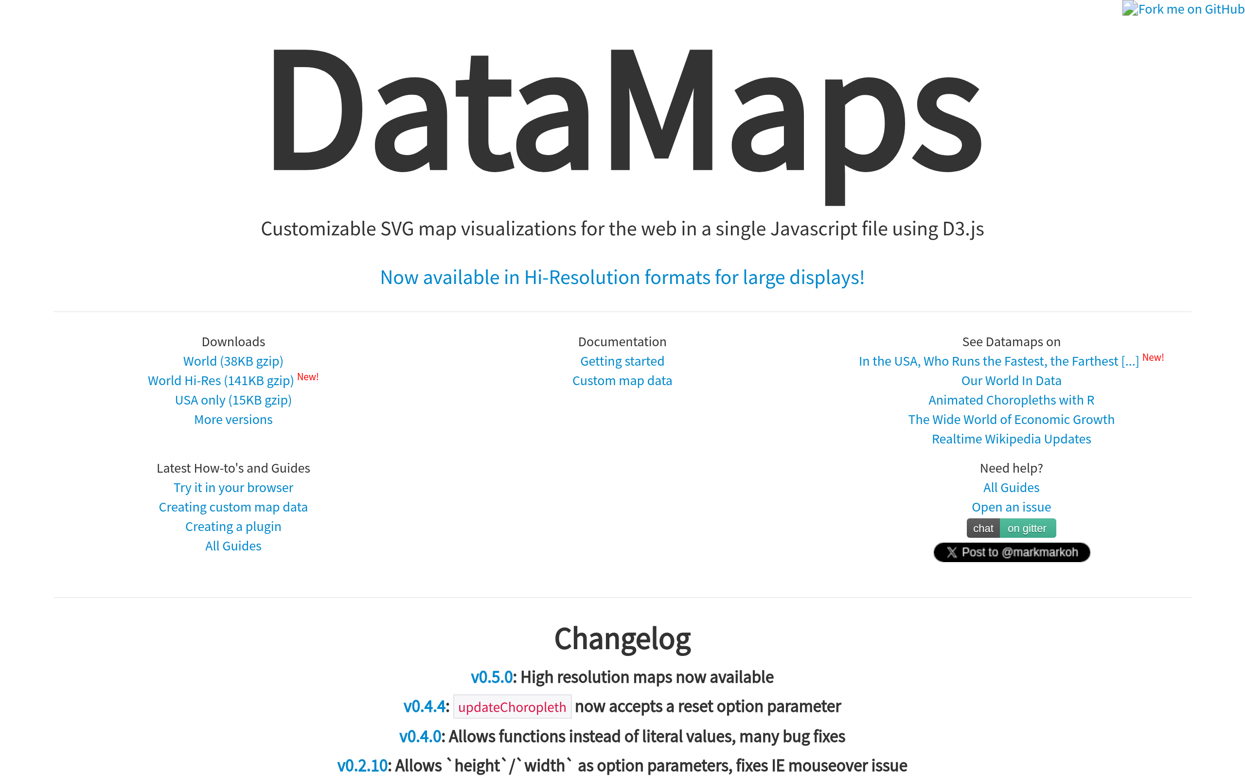 DataMaps · 首页