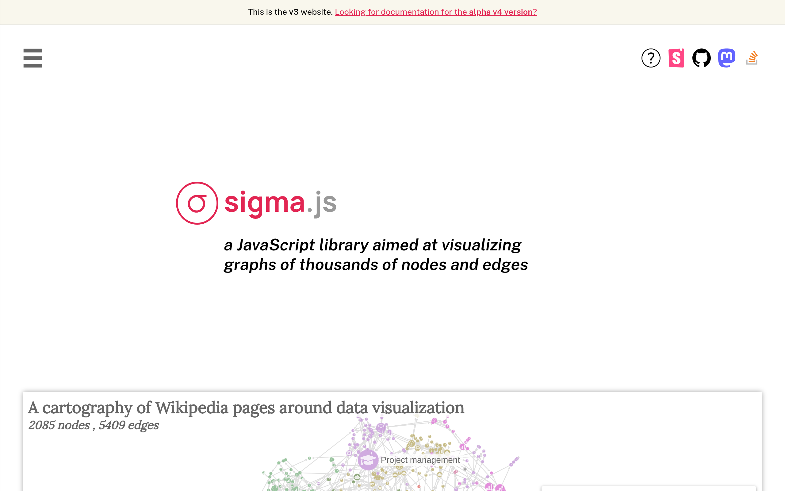 Sigma.js · 首页