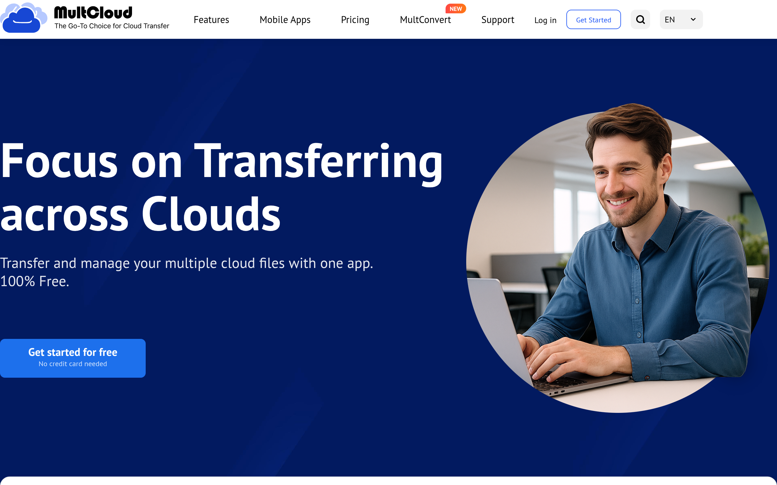 MultCloud · 首页