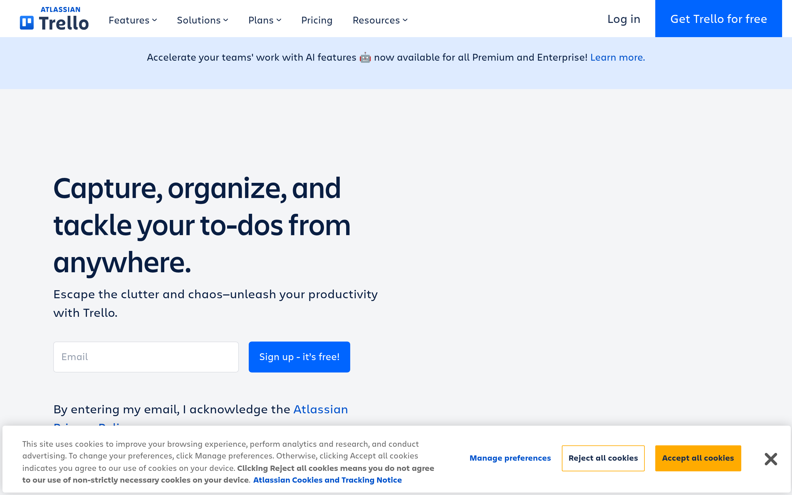 Trello · 首页
