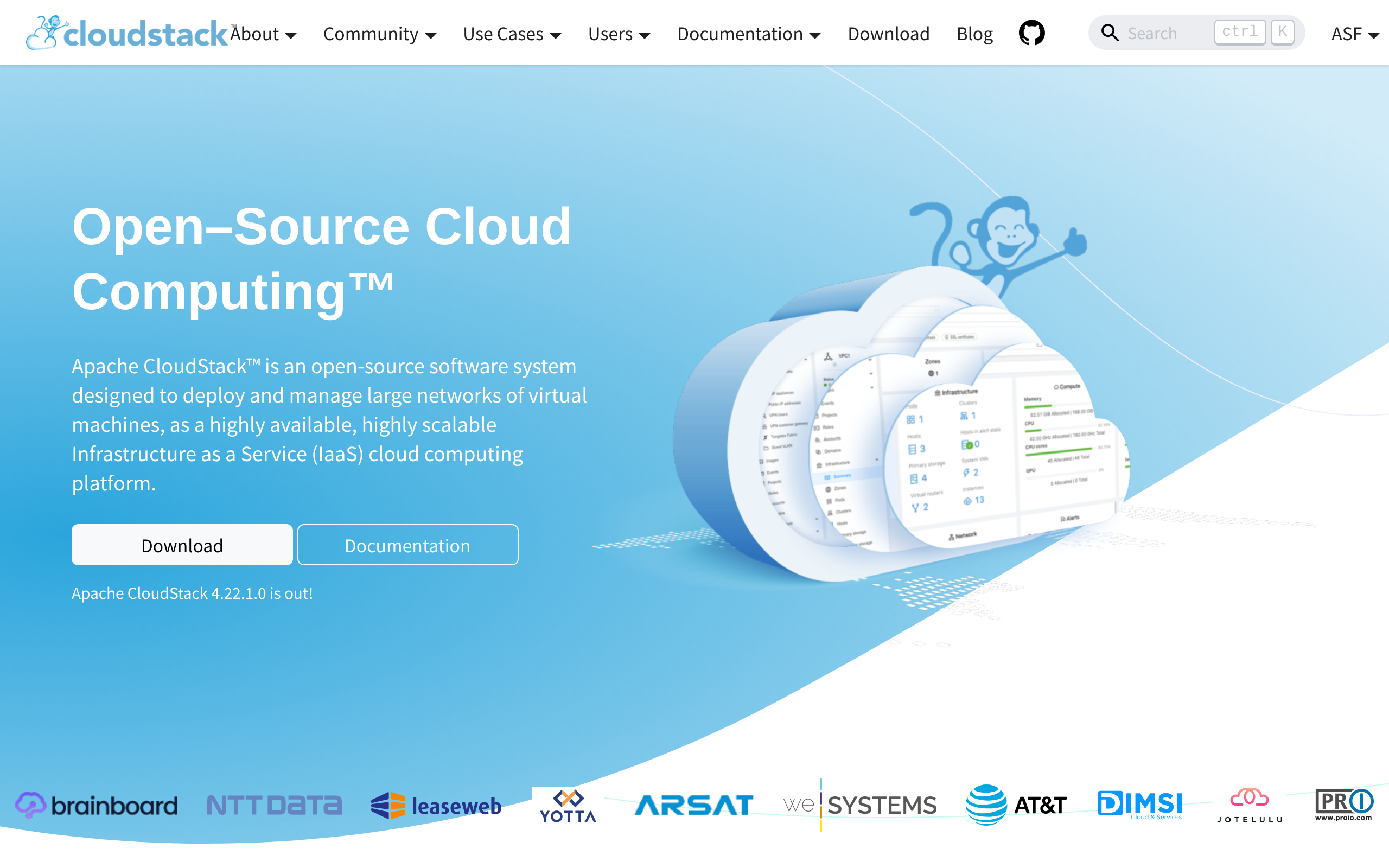 Apache CloudStack · 首页