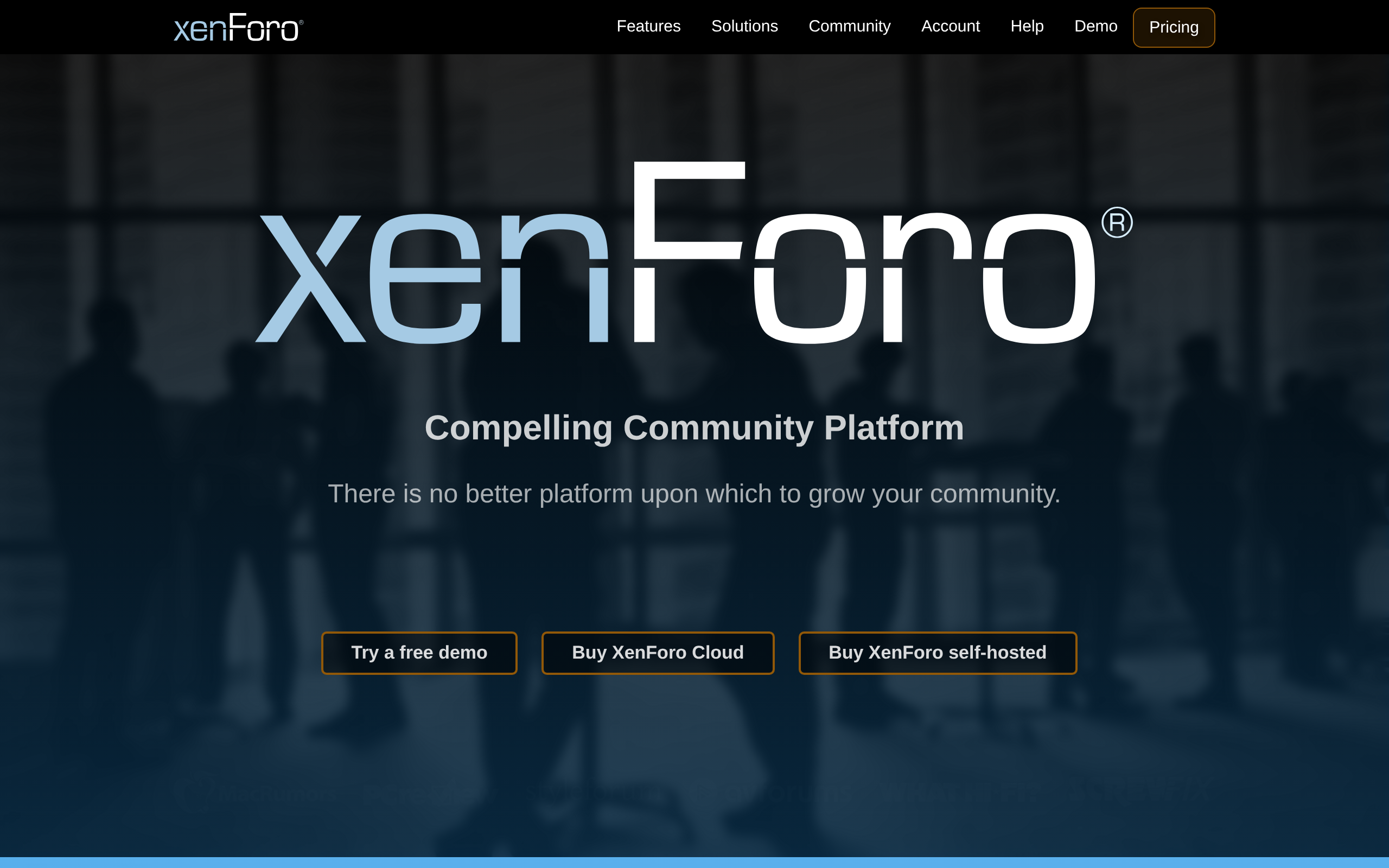 XenForo · 首页