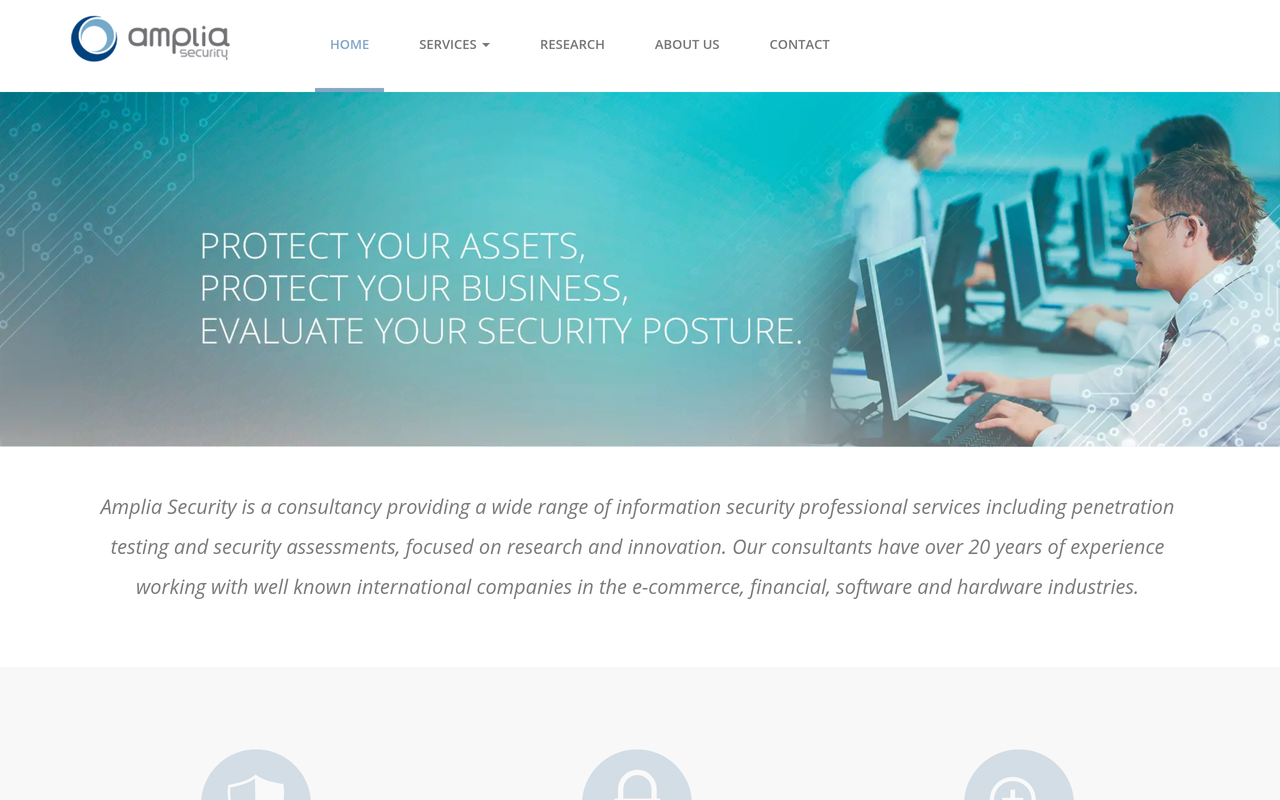 Amplia Security · 首页