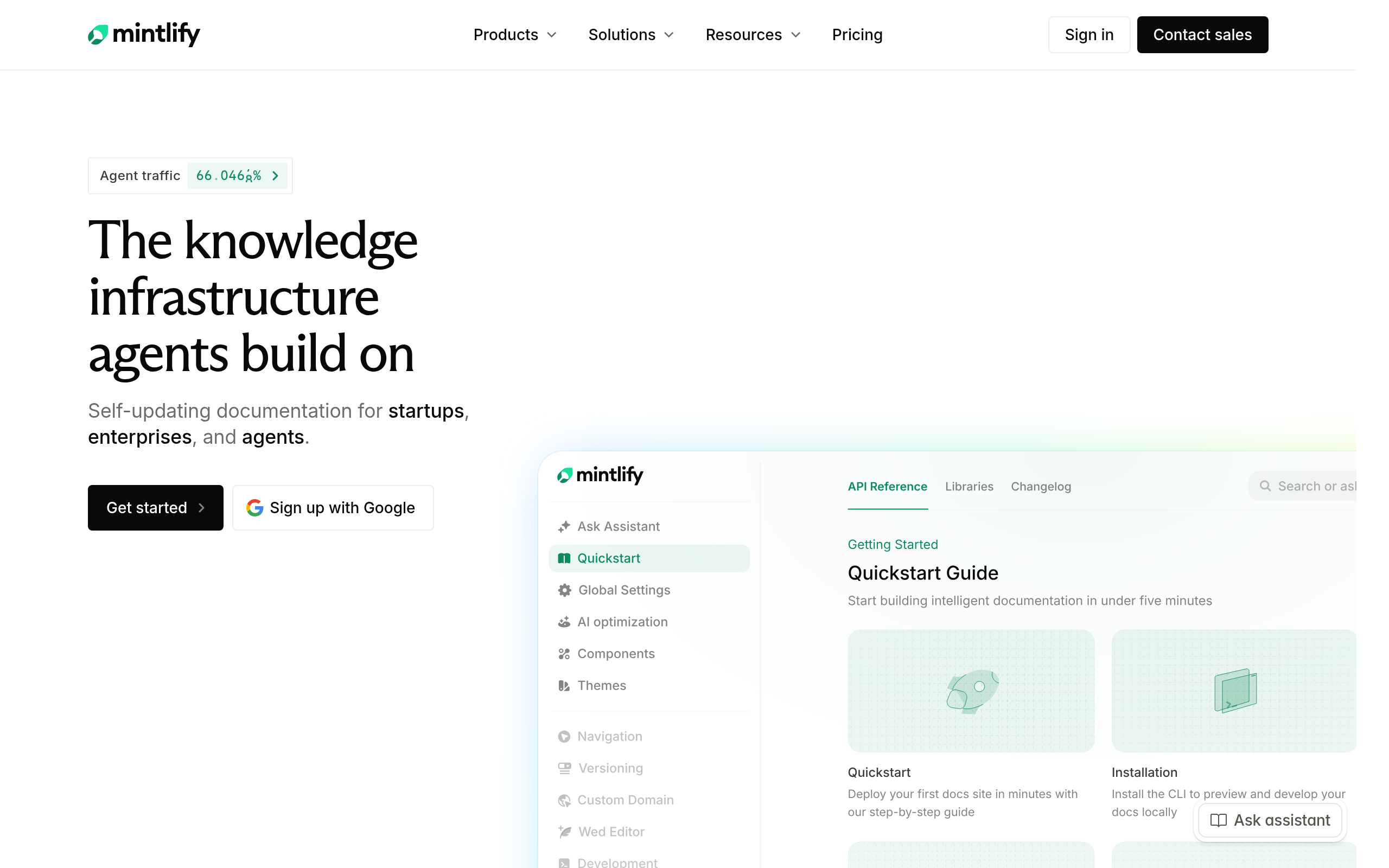 Mintlify · 首页