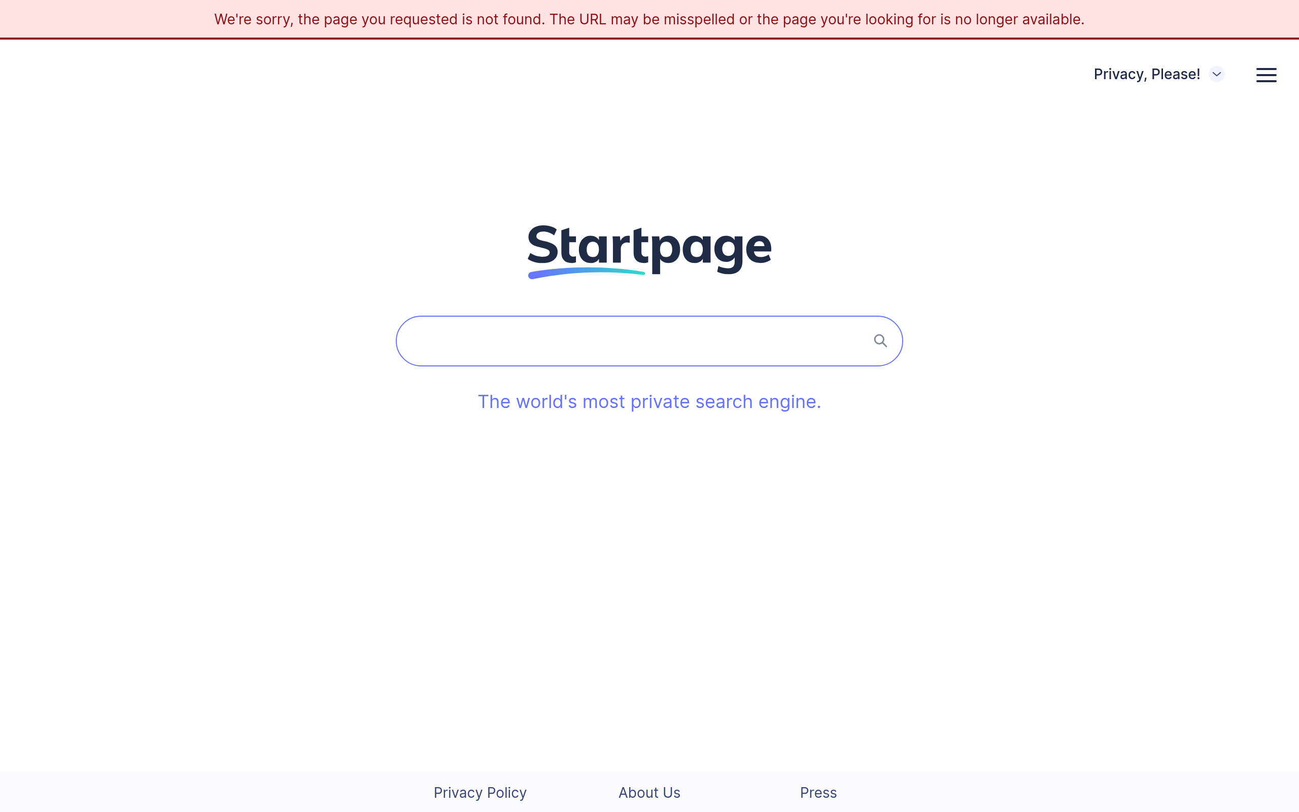 Startpage · 首页