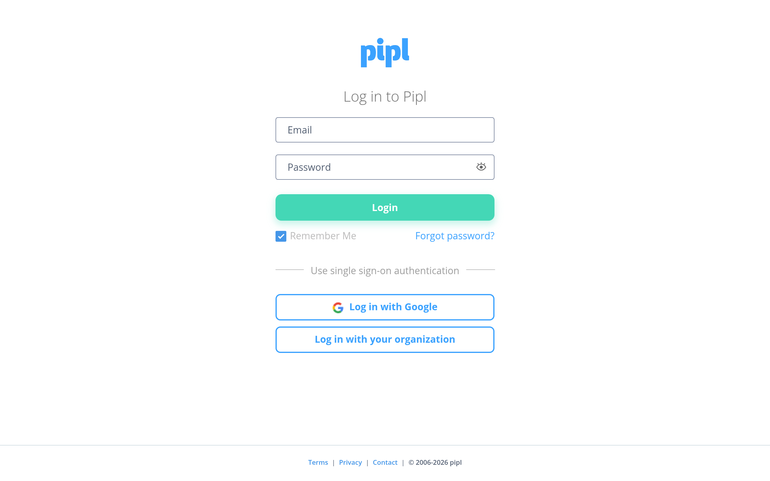 Pipl · 首页