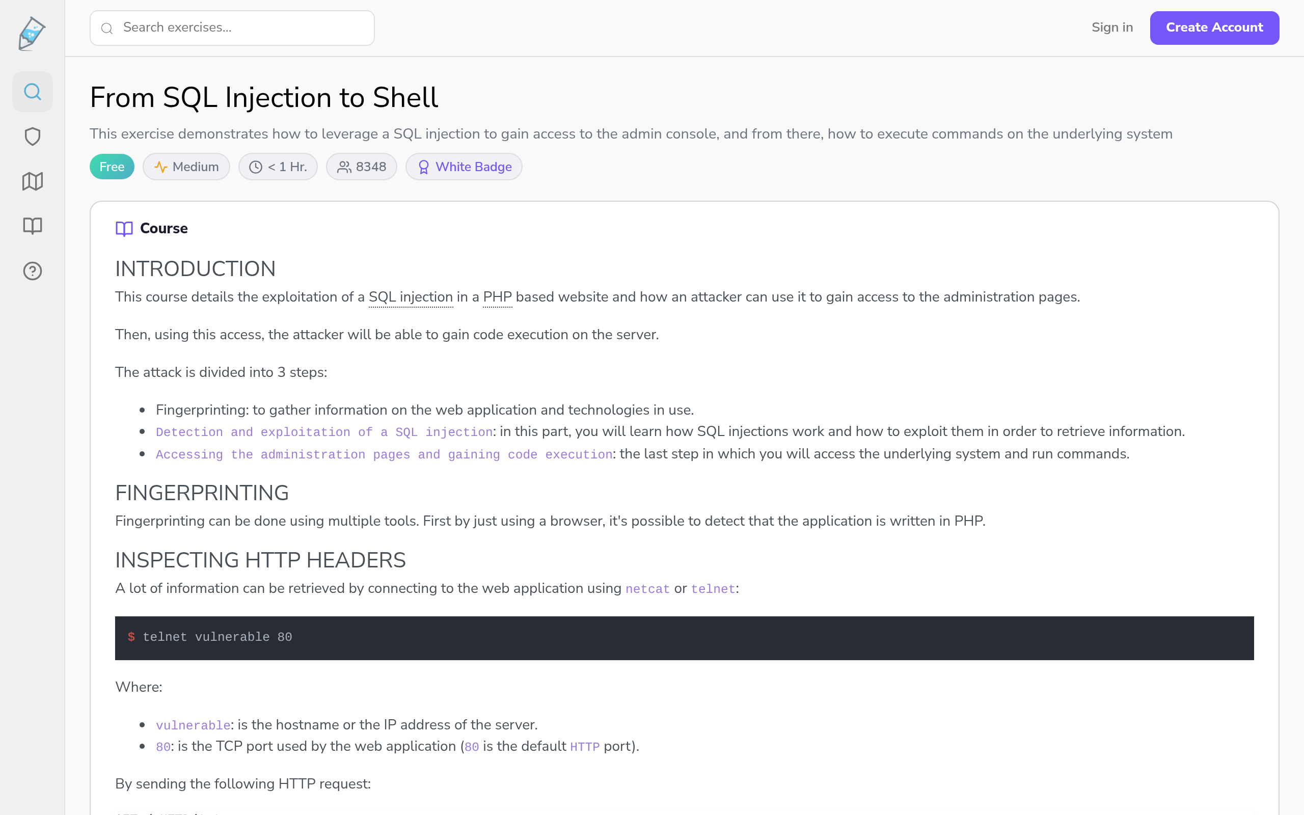 PentesterLab · 首页
