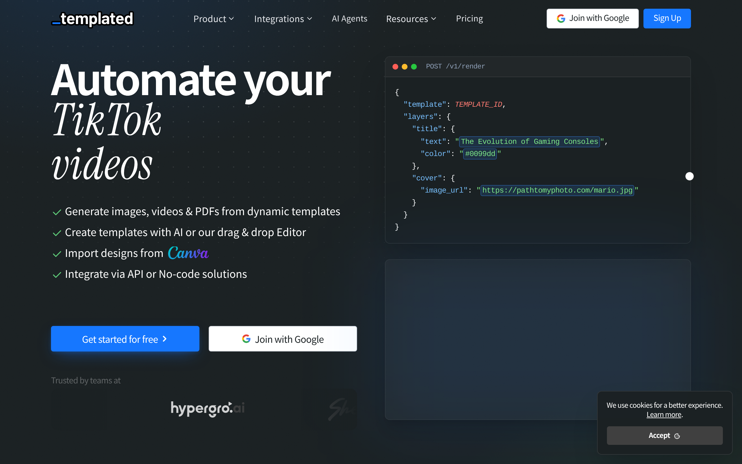 Templated.io · 首页