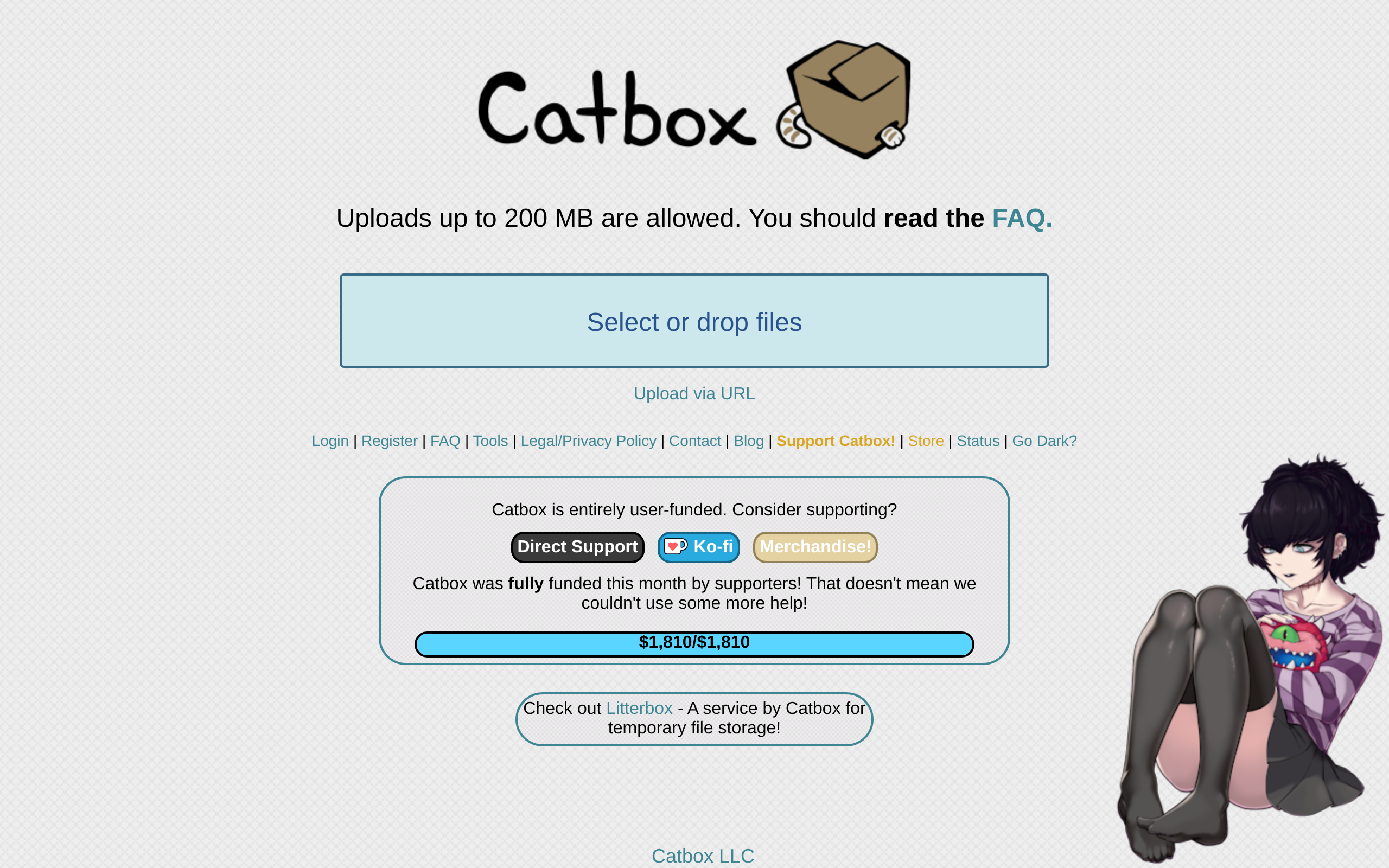Catbox · 首页