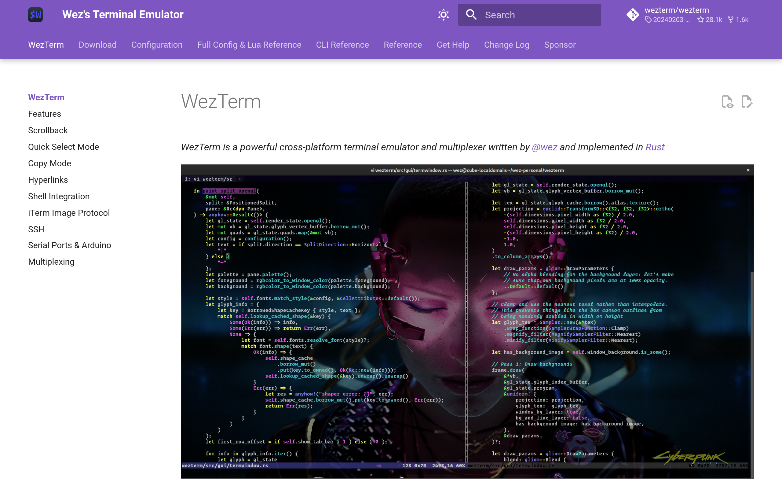 WezTerm · 首页
